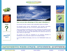 Tablet Screenshot of eco-economix.net